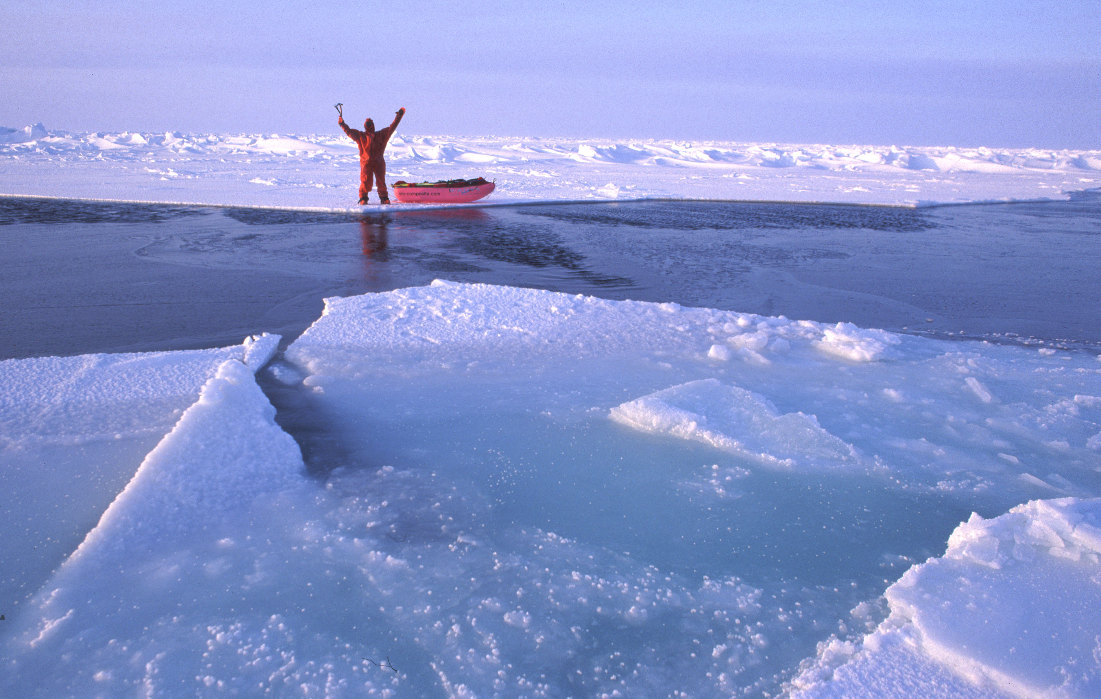 Floating Arctic Ice