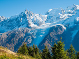 Beautiful Mountain Views on the Tour Du Month Blanc Trail